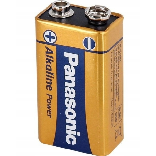 Bateria alkaliczna płaska 6LR61 6F22 9V Panasonic Wysokiej jakości ogniwa A