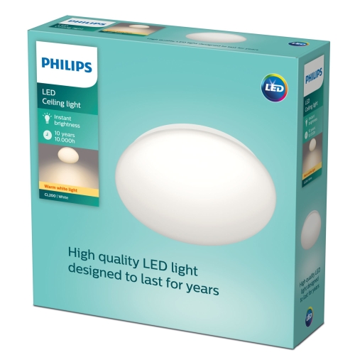 PLAFONIERA LED LAMPA SUFITOWA do pomieszczeń wewnątrz PHILIPS CL200 BI 214