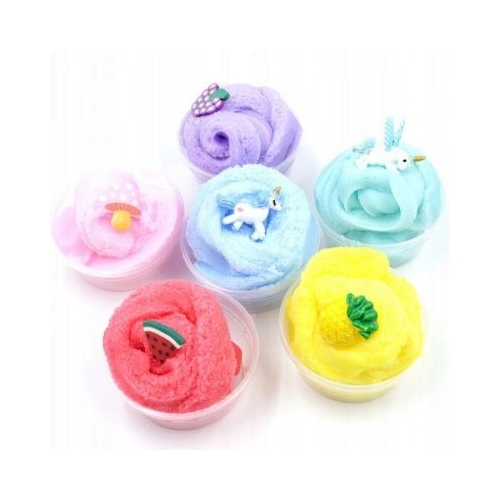 PLAY DOH VINCI CIASTOLINA REZERWOWA MIX TUBKI UZUPEŁNIAJĄCE 6 szt brokatowe