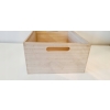 Organizer pojemnik box drewniany na drobiazgi L