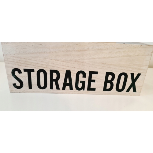 Organizer pojemnik box drewniany na drobiazgi L