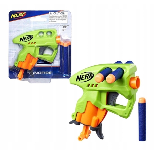 NERF Nanofire pistolet na strzałki + 3 strzałki N