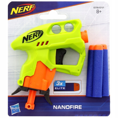 NERF Nanofire pistolet na strzałki + 3 strzałki N