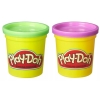 CIASTOLINA PLAY DOH 168 GRAM ZIELONY FIOLET BABECZKA DIY PREZENT 2 TUBKI