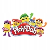CIASTOLINA PLAY DOH 168 GRAM ZIELONY FIOLET BABECZKA DIY PREZENT 2 TUBKI
