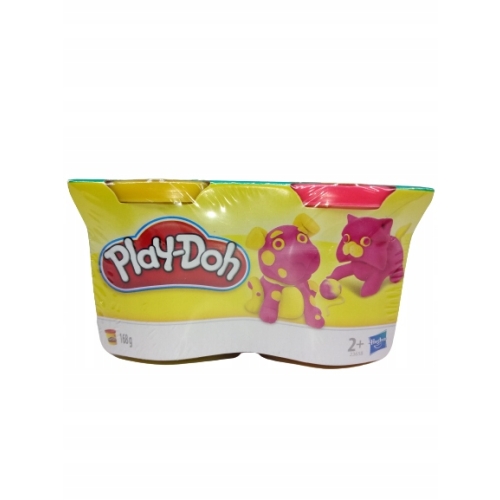 CIASTOLINA PLAY DOH 168 GRAM ZIELONY FIOLET BABECZKA DIY PREZENT 2 TUBKI