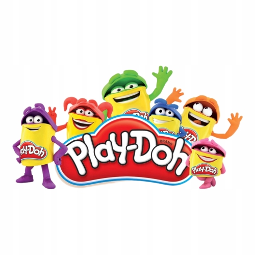 CIASTOLINA PLAY DOH 168 GRAM ZIELONY FIOLET BABECZKA DIY PREZENT 2 TUBKI