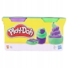 CIASTOLINA PLAY DOH 168 GR RÓŻOWY I ŻÓŁTY KOT PIES NA PREZENT DLA DZIECI