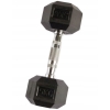 Hantla Ciężarek KAYTAN ćwiczenia sport fizjo czarny gumowany metal 5 KG