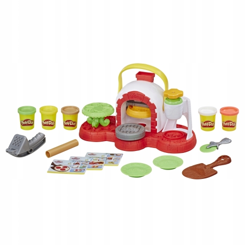 Play-Doh Zestaw z ciastoliną Piec Do Pizzy E4576 duży zestaw do zabawy tuby