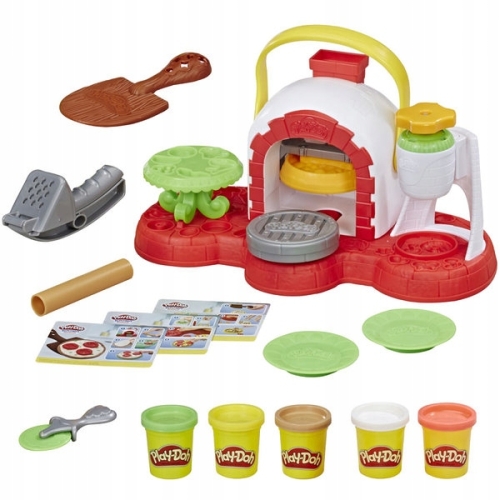 Play-Doh Zestaw z ciastoliną Piec Do Pizzy E4576 duży zestaw do zabawy tuby