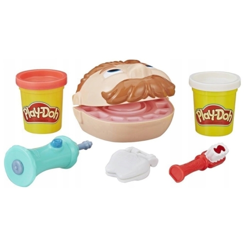 Ciastolina Mini Dentysta Play-Doh 2 tuby E4919 ZESTAW DLA DZIECI NA PREZENT