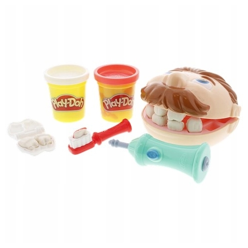 Ciastolina Mini Dentysta Play-Doh 2 tuby E4919 ZESTAW DLA DZIECI NA PREZENT