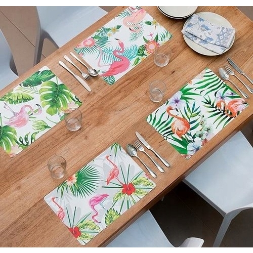 Mata stołowa podkładka pod talerze 4 sztuki 43 x 28 cm Escape Paradise
