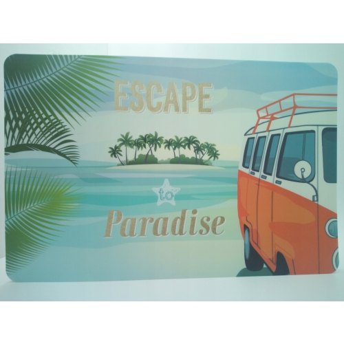 Mata stołowa podkładka pod talerze 4 sztuki 43 x 28 cm Escape Paradise
