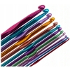 ZESTAW WŁÓCZEK BROKATOWYCH COTTON 6 KOLORÓW 24 SZT + 2X SZYDEŁKA BIG PAKA