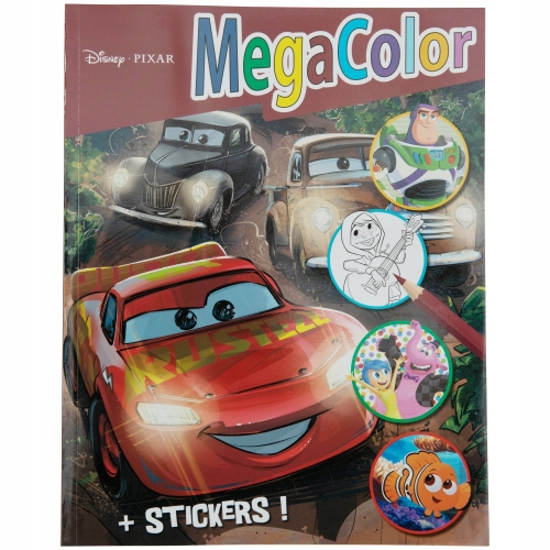KOLOROWANKA DISNEY MEGA COLOR GWIEZDNE WOJNY STAR WARS KYLO HAN-SOLO YODA