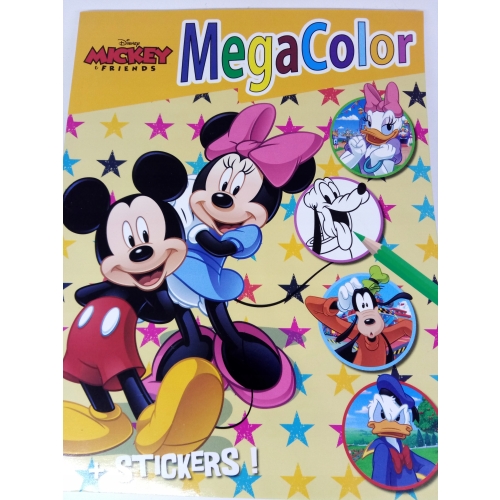 KOLOROWANKA DISNEY MEGA COLOR GWIEZDNE WOJNY STAR WARS KYLO HAN-SOLO YODA