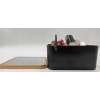 POJEMNIK BAMBUSOWY Z LUSTERKIEM ORGANIZER NOWOŚĆ wym. 14x14x7cm