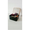 POJEMNIK BAMBUSOWY Z LUSTERKIEM ORGANIZER NOWOŚĆ wym. 14x14x7cm