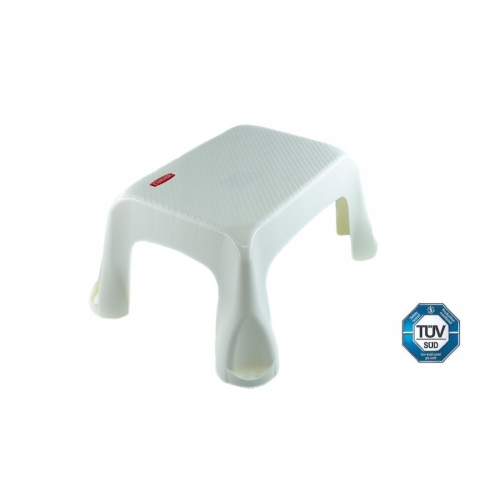 STOPIEŃ SCHODEK PRZYCZEPA STABILNY CURVER BIAŁY wys. 43,7 x 33,7 x 19,9 cm