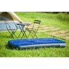 Dmuchany MATERAC WELUROWY 191x76x22 cm Intex Basen Jezioro Granatowy 68950