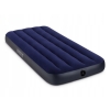 Dmuchany MATERAC WELUROWY 191x76x22 cm Intex Basen Jezioro Granatowy 68950