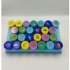 Zestaw stempelków dla dzieci STAMP SET 26szt czerw