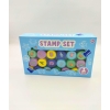 Zestaw stempelków dla dzieci STAMP SET 26szt błęk.