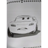 KOLOROWANKA dzieci MALOWANKA AUTA CARS 3 PIXAR 321