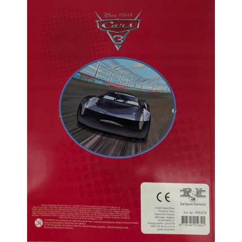 KOLOROWANKA dzieci MALOWANKA AUTA CARS 3 PIXAR 321