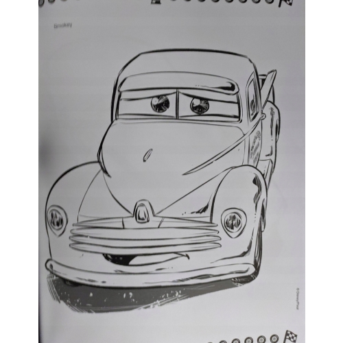 KOLOROWANKA dzieci MALOWANKA AUTA CARS 3 PIXAR 321