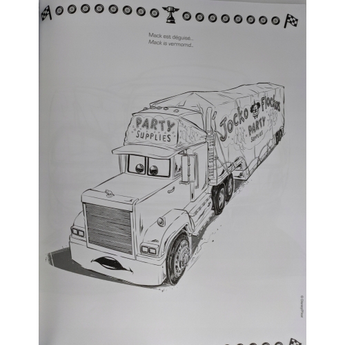 KOLOROWANKA dzieci MALOWANKA AUTA CARS 3 PIXAR 321