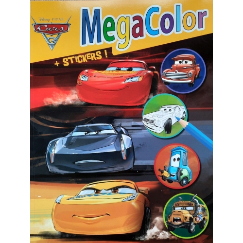 KOLOROWANKA dzieci MALOWANKA AUTA CARS 3 PIXAR 321