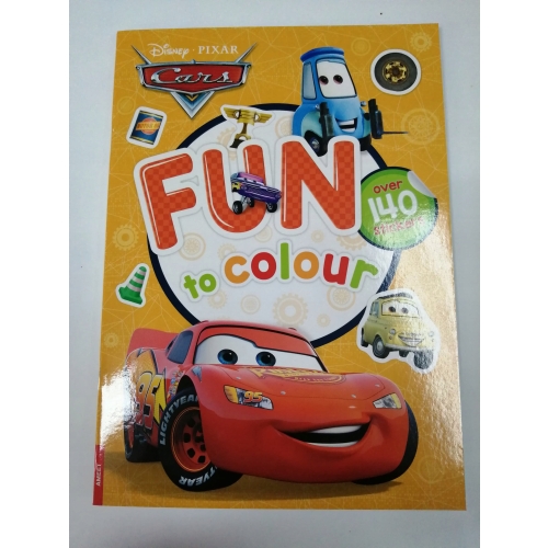 KOLOROWANKA dzieci MALOWANKA AUTA CARS 3 PIXAR 321