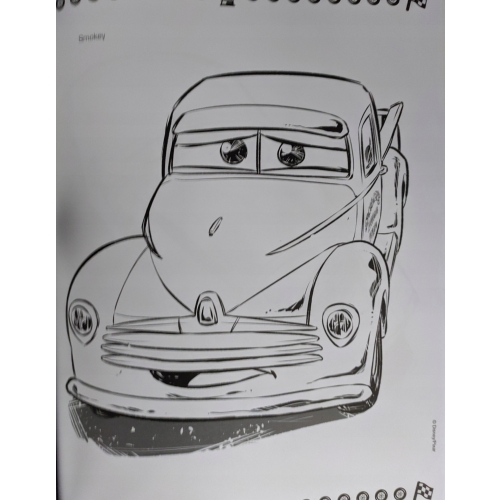 KOLOROWANKA dzieci MALOWANKA AUTA CARS 3 PIXAR 321