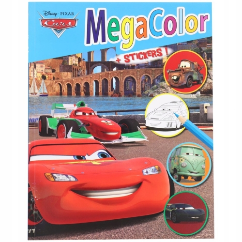 KOLOROWANKA dzieci MALOWANKA AUTA CARS 3 PIXAR 321