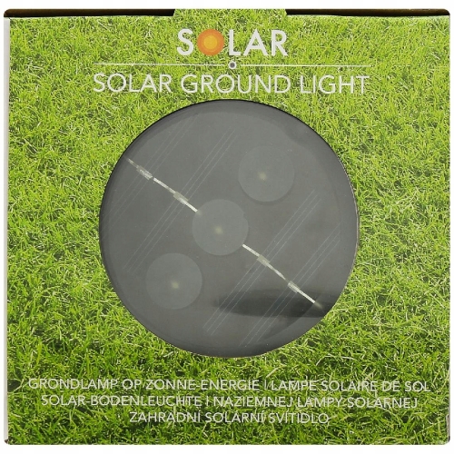 LAMPA SOLARNA NAZIEMNA OGRODOWA TRAWNIKOWA OGRÓD TARAS BALKON STALOWA