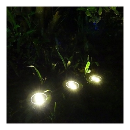 LAMPA SOLARNA NAZIEMNA OGRODOWA TRAWNIKOWA OGRÓD TARAS BALKON STALOWA
