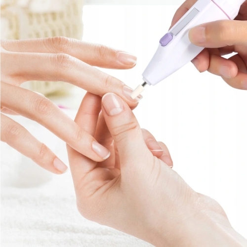 Frezarka do paznokci zestaw manicure pedicure 7 el