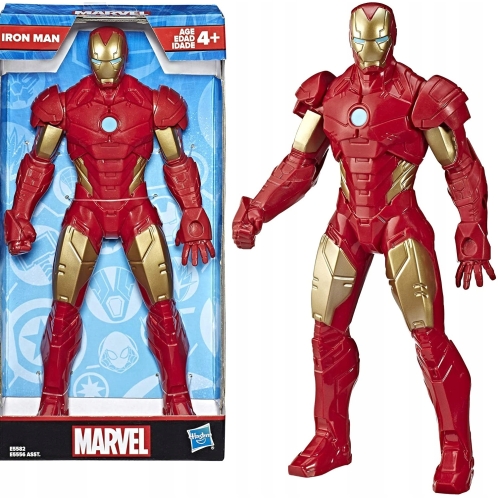 Ruchoma FIGURKA akcji kolekcjonerska MARVEL Avengers bohater IRON MAN 24 cm