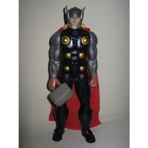 FIGURKA akcji MARVEL Avengers THOR 24 cm + MJOLNIR Zabawka Prezent
