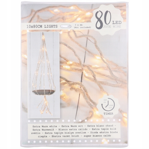 LAMPKI CHOINKOWE LED 135 CM GWIAZDKI OZDOBNE WARM WHITE Biały odcień 77