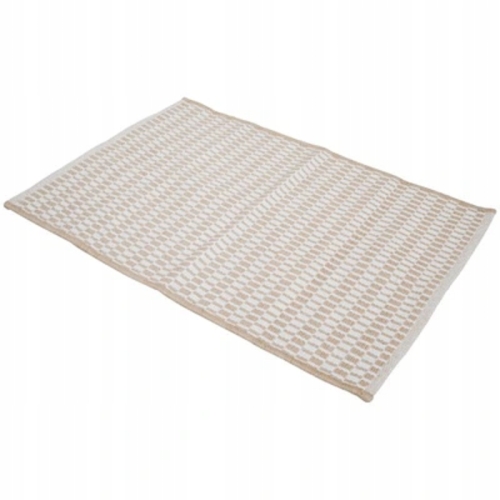 DYWANIK ZE SZTUCZNEGO FUTRA DEKORACYJNY RUSTYKALNY okrągły 35 cm Czarny