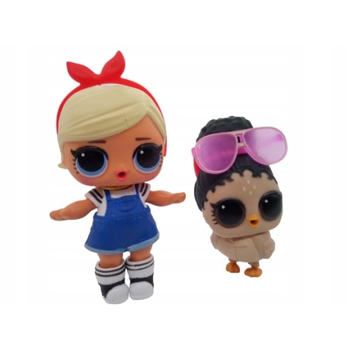 LOL Surprise mini Laleczka + zwierzak zestaw 819