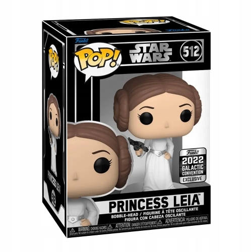 Funko Pop! Princess Leia Stars Wars 512 2022 Galactic Vinylowa Kolekcja 65