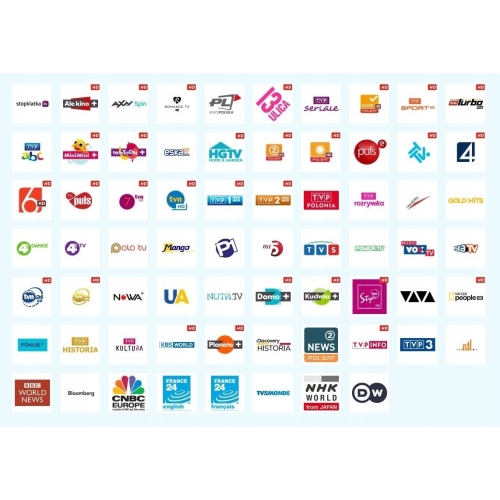 PREPAID CANAL+ dekoder nBox 2850ST PVR pakiet START+ 12 miesięcy bez umowy