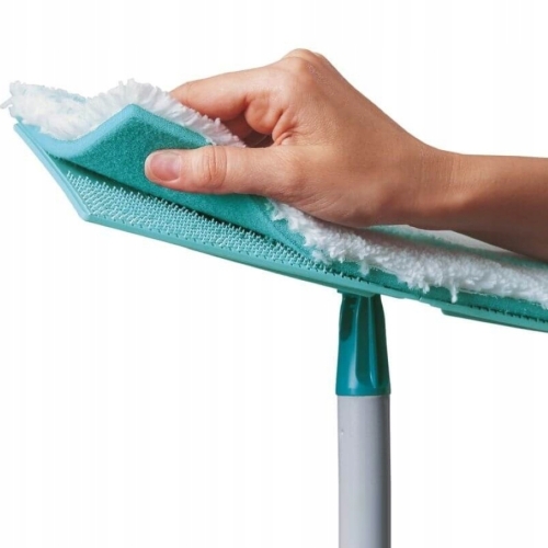 Mop płaski LEIFHEIT z wyciskaczem i nakładką do sprzątania Micro Duo 140cm