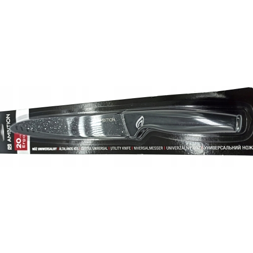 NÓŻ AMBITION 23 CM OSTRZE 20 CM SZEFA KUCHNI Z POWŁOKA NIEPRZYWIERAJĄCĄ XXL
