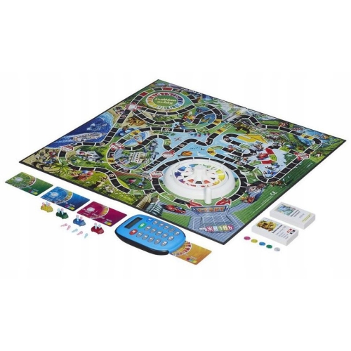 Gra planszowa Życie Nauka Kariera Rosyjska czytnik kart bankowych Hasbro